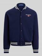Polo Ralph Lauren Regular Fit Blouson aus Baumwoll-Mix in Marine, Größ...
