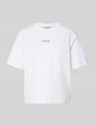 Tom Tailor Denim Boxy Fit T-Shirt aus reiner Baumwolle in Weiss, Größe...