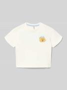 Only Regular Fit T-Shirt aus reiner Bio-Baumwolle Modell 'MARINA LIFE'...