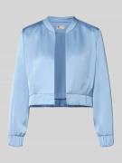 V by Vera Mont Regular Fit Blazer mit Stehkragen in Hellblau, Größe 40