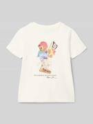 Polo Ralph Lauren Kids Regular Fit T-Shirt aus reiner Baumwolle in Off...