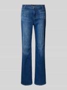 Raffaello Rossi Flared Jeans mit Leistentaschen Modell 'NELLA' in Blau...