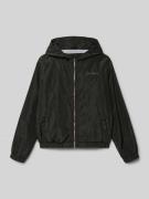 CARS JEANS Regular Fit Jacke mit Logo-Stitching Modell 'Neymay' in Bla...