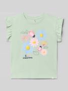 Only Loose Fit T-Shirt aus reiner Baumwolle Modell 'RUTH' in Mint, Grö...