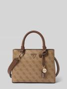 Guess Handtasche mit Logo-Muster Modell 'NOELLE II' in Hellbraun, Größ...