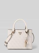 Guess Handtasche mit Logo-Muster Modell 'NOELLE II' in Weiss, Größe 1