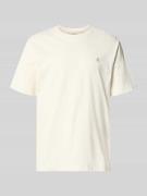 Marc O'Polo Regular Fit T-Shirt aus reiner Baumwolle in Offwhite, Größ...