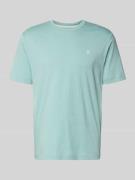 Marc O'Polo Regular Fit T-Shirt aus reiner Baumwolle in Mint, Größe L