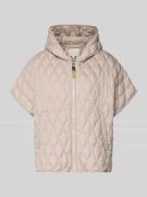 Fuchs Schmitt Steppjacke im kurzärmeligen Design in Beige, Größe 36