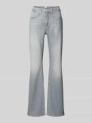 Brax Flared Jeans mit Eingrifftaschen Modell 'Mary' in Hellgrau, Größe...