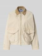 Blonde No. 8 Jacke mit Zweiwege-Reißverschluss in Kitt, Größe 34