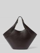 Mango Handtasche mit verstellbaren Tragehenkeln in Dunkelbraun, Größe ...