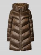 BOSS Steppmantel mit Kapuze Modell 'Petrana' in Oliv, Größe 38