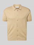Casual Friday Freizeithemd mit 1/2-Arm Modell 'BELLS' in Taupe Melange...