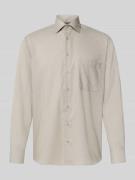 ETERNA Comfort Fit Business-Hemd mit Kentkragen in Sand, Größe 40