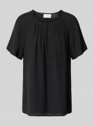 comma Blusenshirt mit Schmetterlingsärmeln und Schlüsselloch-Ausschnit...