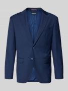 HECHTER PARIS Regular Fit Anzugjacke mit Reverskragen in Blau, Größe 1...