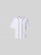 Kenzo Freizeithemd in kurzärmeligem Design in Weiss, Größe L