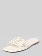 Marc Cain Bags & Shoes Sandalen mit Logo-Detail in Weiss, Größe 37