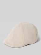 Müller Headwear Schiebermütze Leinen-Mix in Beige, Größe L
