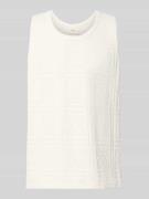 Les Deux Tanktop mit Rundhalsausschnitt Modell 'Huxley' in Offwhite, G...