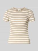 Drykorn T-Shirt mit Rundhalsausschnitt Modell 'KOALE' in Sand, Größe L