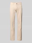 Brax Slim Fit Hose mit Eingrifftaschen Modell 'Chuck' in Beige, Größe ...