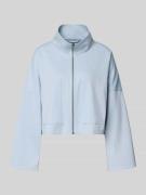 Drykorn Boxy Fit Blazer mit Stehkragen Modell 'ELSTOW' in Hellblau, Gr...