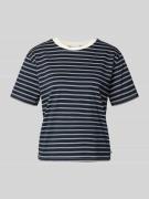 Tom Tailor Denim Boxy Fit T-Shirt aus reiner Baumwolle in Marine, Größ...