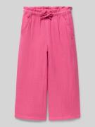 Blue Seven Straight Fit Stoffhose mit Eingrifftaschen in Pink, Größe 1...