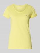 G.I.G.A. DX T-Shirt mit Brusttasche Modell 'GS23' in Hellgelb, Größe 3...