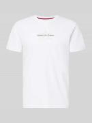Alpha Industries T-Shirt mit Label-Detail Modell 'Foam' in Weiss, Größ...