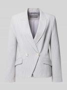 Christian Berg Woman Selection Regular Fit Blazer aus Seersucker mit S...