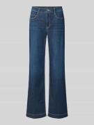 MAC Wide Leg Jeans mit Eingrifftaschen Modell 'Dream' in Dunkelblau, G...