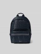 Kenzo Rucksack mit Logo-Applikation in Dunkelblau, Größe 1