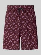 Les Deux Shorts mit elastischem Bund Modell 'Harry' in Kirsche, Größe ...