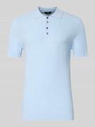 CINQUE Slim Fit Poloshirt mit Viskose-Anteil Modell 'Gio' in Hellblau,...