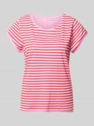 Christian Berg Woman T-Shirt mit Streifenmuster und Rundhalsausschnitt...