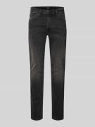 Lee Slim Fit Jeans im 5-Pocket-Design Modell 'LUKE' in Dunkelgrau, Grö...