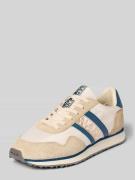 Napapijri Sneaker aus Leder-Textil-Mix Modell 'SHARD' in Beige, Größe ...