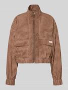 OH APRIL Regular Fit Bomberjacke mit Logo-Patch Modell 'Zoe' in Dunkel...