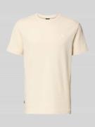 PME Legend T-Shirt mit Rundhalsausschnitt in Offwhite, Größe L