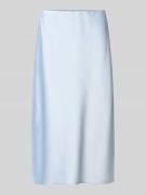 Calvin Klein Womenswear Midirock aus Satin mit Seitenschlitzen in Eisb...