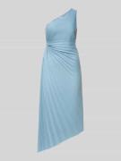 V by Vera Mont Cocktailkleid in asymmetrischem Look in Hellblau, Größe...