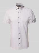 OLYMP Level Five Slim Fit Business-Hemd mit Kentkragen in Sand, Größe ...