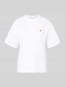 Carhartt Work In Progress T-Shirt mit Label-Stitching in Weiss, Größe ...
