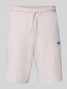 Hugo Blue Regular Fit Sweatshorts aus reiner Baumwolle Modell 'NASENSI...
