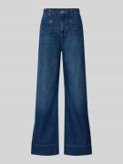 BOSS Orange Flared Jeans aus Baumwoll-Mix Modell 'C_MARLENE' in Dunkel...