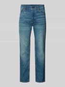 Hugo Blue Straight Fit Jeans aus Baumwoll-Mix Modell 'Brody' in Jeansb...