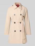 MAX&Co. Regular Fit Trenchcoat mit Baumwoll-Anteil Modell 'ARIS' in Sa...